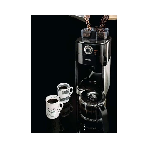Philips Coffee Maker 1000W 1200ml Silver and Black - Image 6