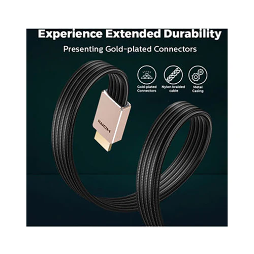 Philips HDMI Data Sync And Charging Cable Black - Image 4