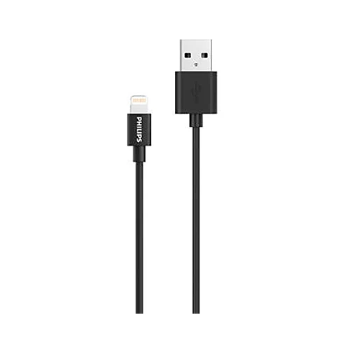 Philips USB-A To Lighting Cable 120cm Black