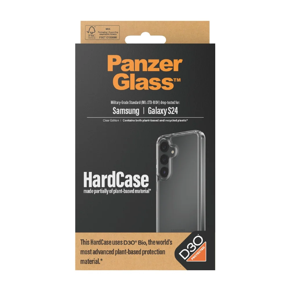 Panzerglass Hardcase With D3O for Samsung Galaxy S24 Transparent - Image 4