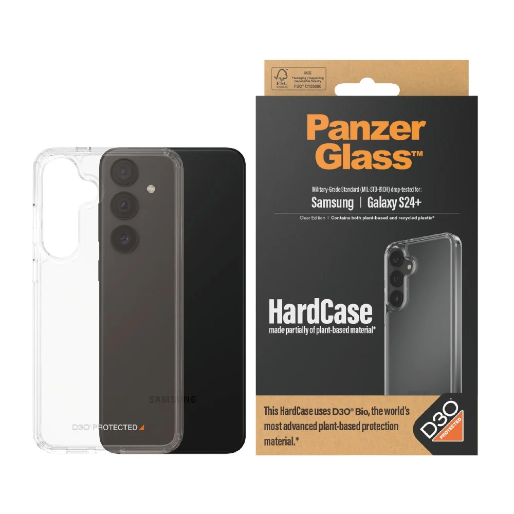 Panzerglass Protective Hardcase Cover for Samsung Galaxy S24+ Transparent - Image 4
