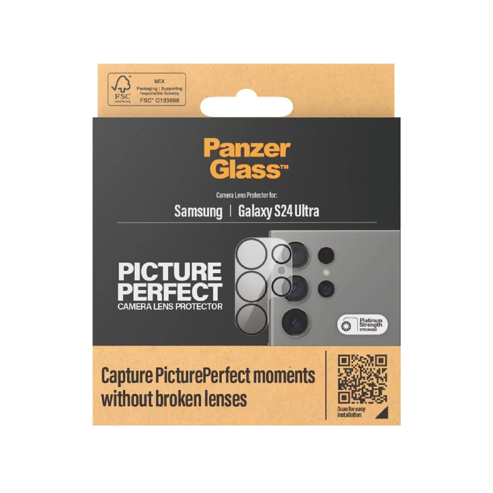 Panzerglass Pictureperfect Camera Lens Protector for Samsung Galaxy S24 Ultra Clear - Image 4