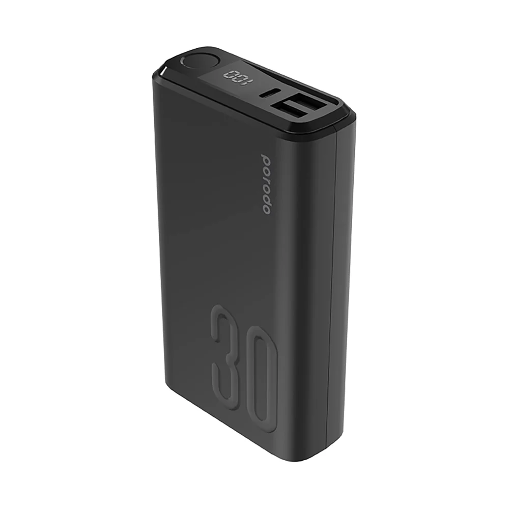 Porodo QC 3.0 Power Bank 30000mAh Black - Image 3