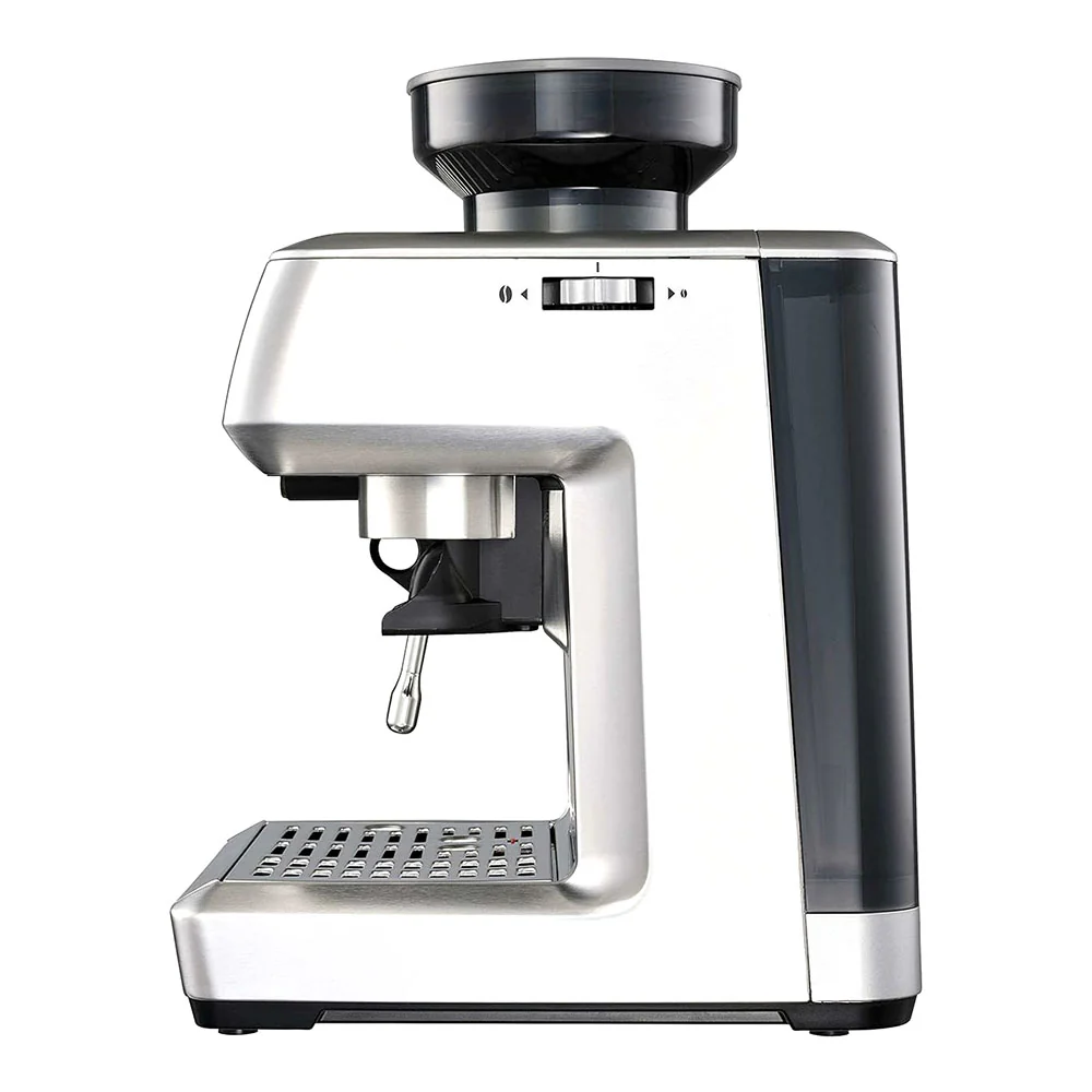 Solis Grind and Infuse Coffee Machine Silver - Image 2