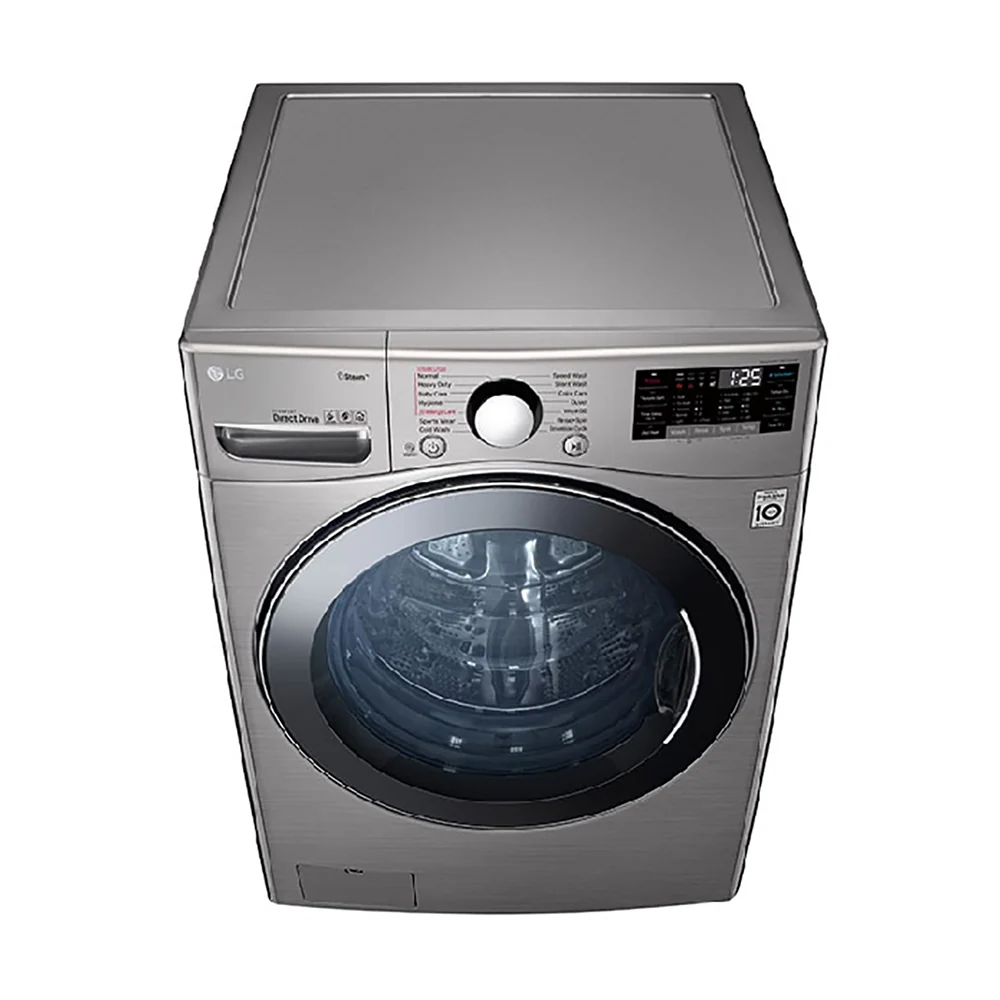 LG Front Load Washing Machine 24Kg Silver F0P3CYVDT - Image 7
