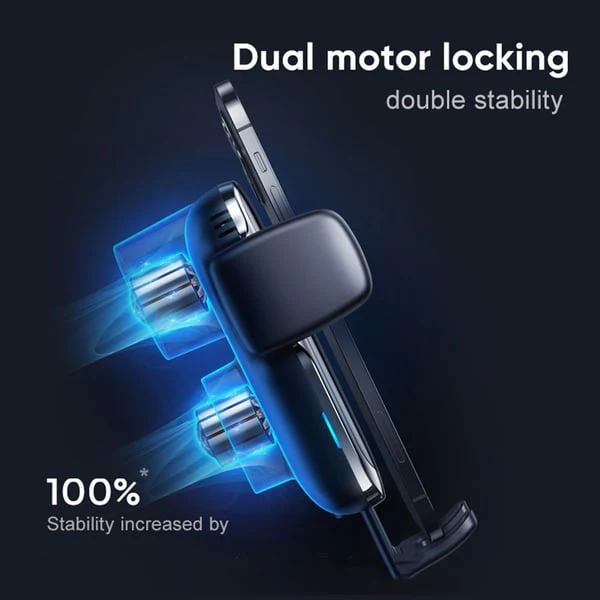PROTECT  Auto Align 15W Wireless Car Holder, Fast Charging , Black, JR-Z248 - Image 3