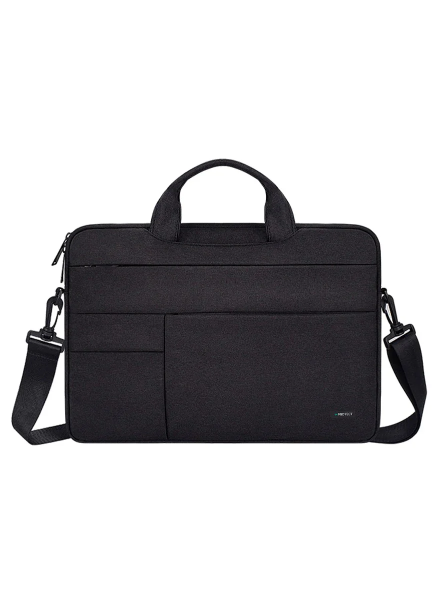 PROTECT  Bussiness 13.3 inch  Laptop Bag, Travel Belt, Shoulder Belt, Oxford Material, Black, BLT13.3BLK