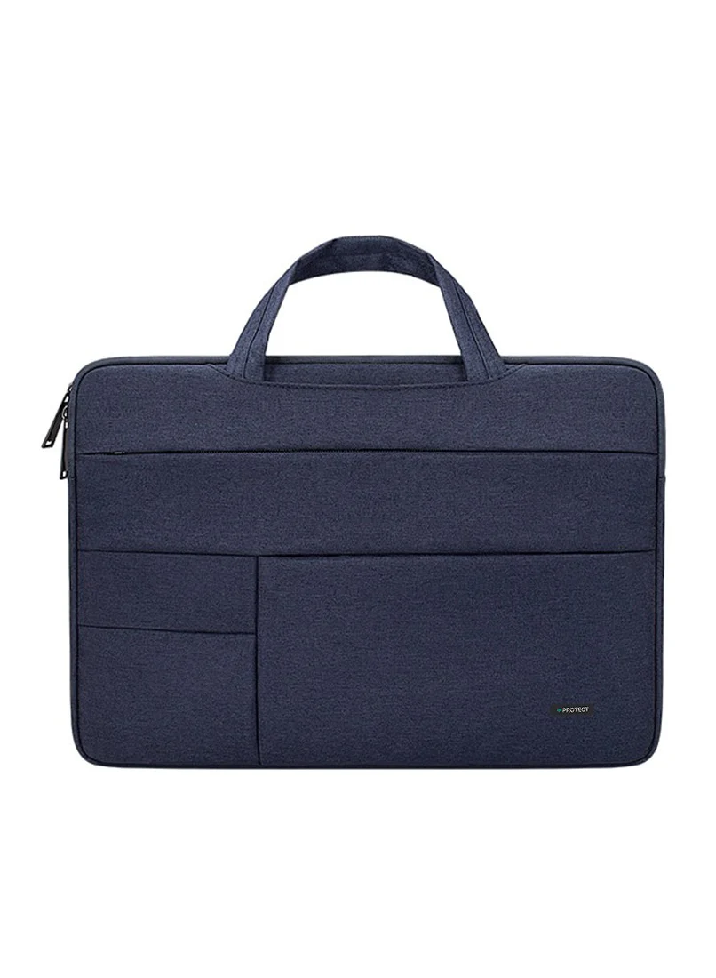 PROTECT Bussiness 13.3 inch Laptop Bag, Travel Belt, Shoulder Belt, Oxford Material, Blue, BLT13.3BB