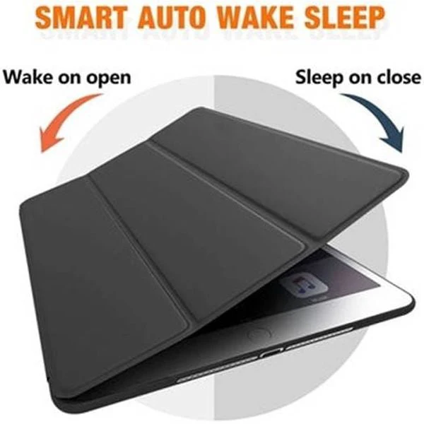 PROTECT iPad 10.2 inch Protective Ipad Cover, With Screen Protector, Silcon, Trifold Stand , Auto Wakeup Sleep, Pen Slot, Black, PIPAD10.2BLK - Image 2