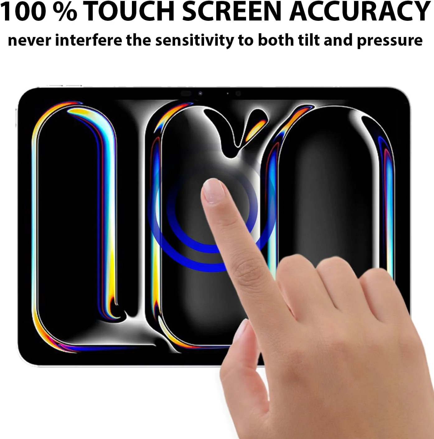 PROTECT iPad Pro 11 inch 2024 Sapphire Crystal Screen Protector, Protective, Anti Scratch, Tempered Glass, Clear, SCIPAD11S - Image 6