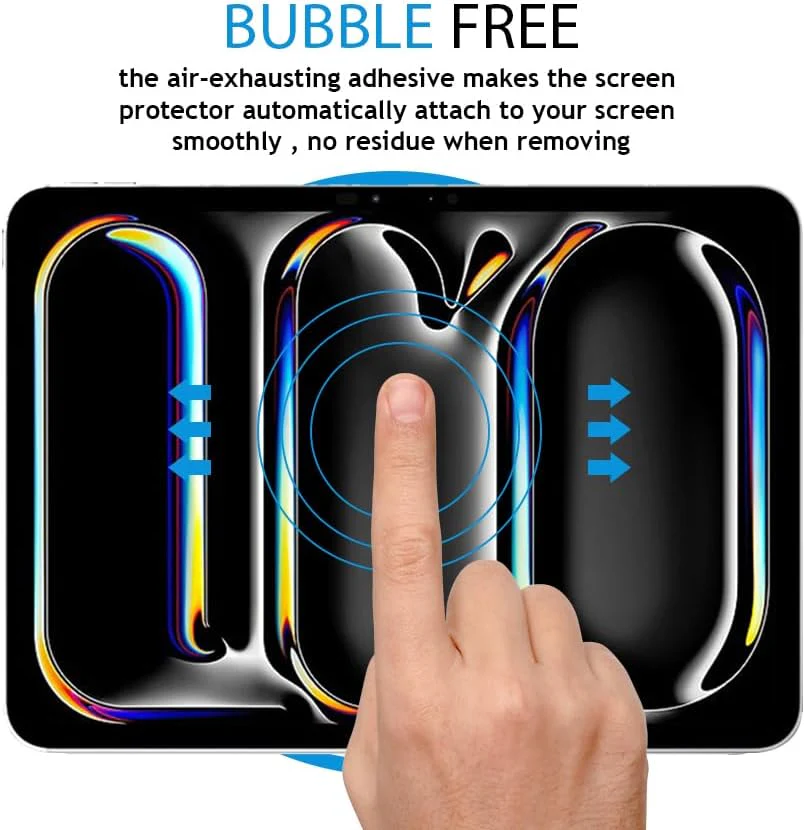 PROTECT iPad Pro 11 inch Sapphire Crystal Screen Protector, Protective, Anti Scratch, Tempered Glass, Clear, SCIP11 - Image 5