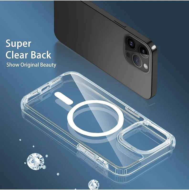 PROTECT  iPhone 12 Pro Max Lucid Phone Case, Magsafe, Bundle, Screen Protector included, Clear, MSIP12PM - Image 5