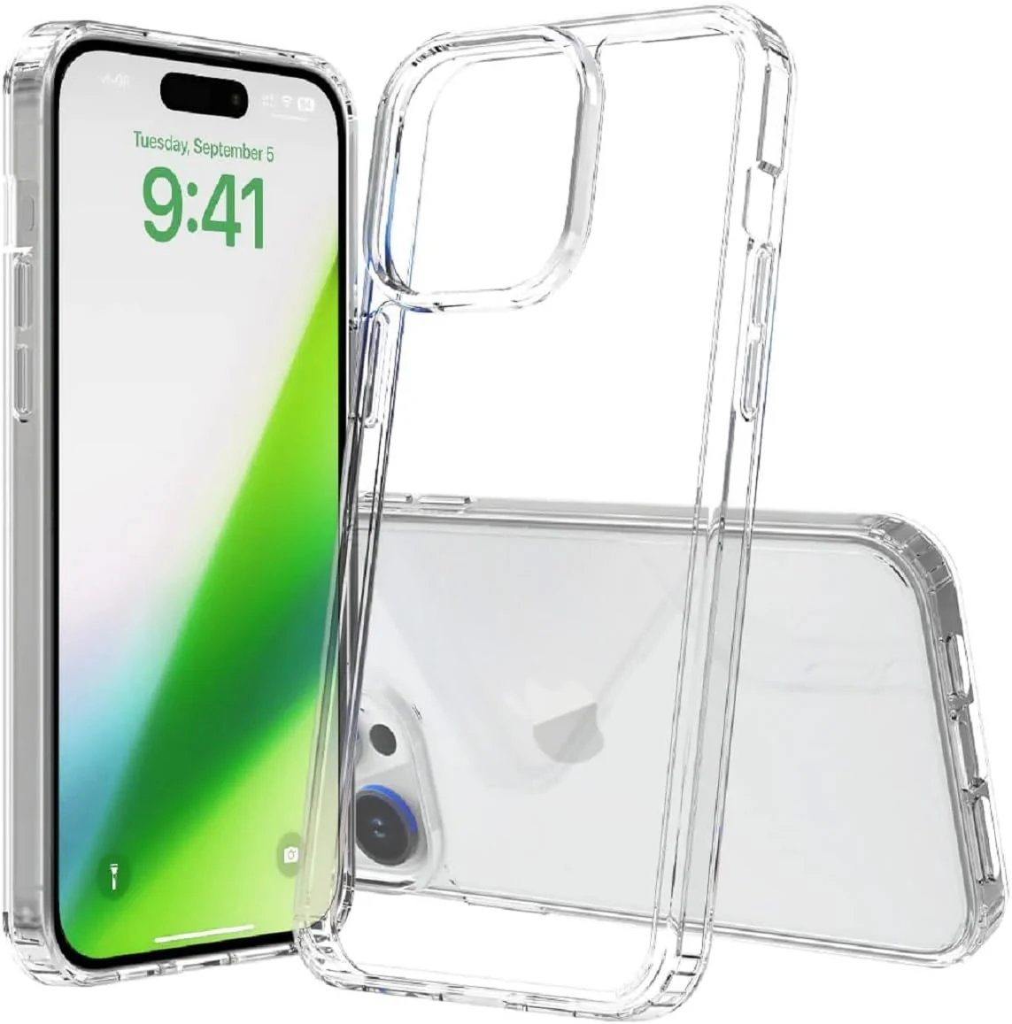 PROTECT  iPhone 15 Pro Lucid Phone Case, Anti Scratch, Transparent, Protective, Clear, LIP15P - Image 4