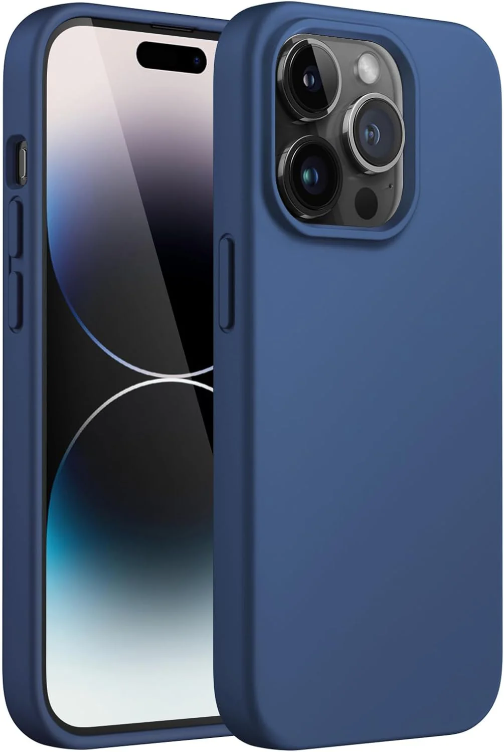 PROTECT  iPhone 15 Pro Silicon Phone Case, Magsafe, Protective, Anti Scratch, Blue, SMIP15PBLU