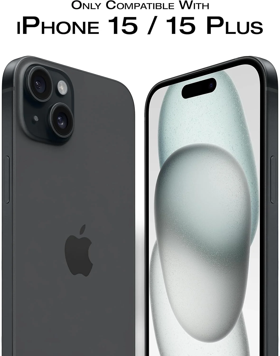 PROTECT  iPhone 15 Xzoom Lens Protector, Sapphire Glass, Alloy Material, Ultra Clear, Premium Finish, Black, XIP15BLK - Image 2
