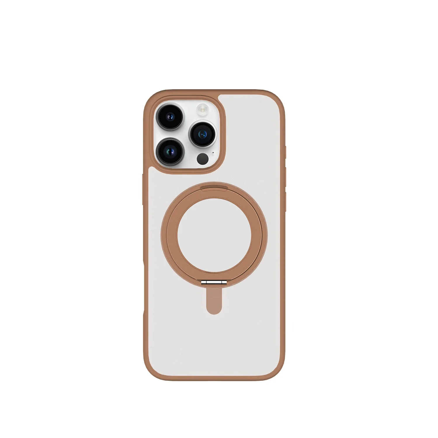 PROTECT iPhone 16 Pro Fume Phone Case, Magsafe, Brown, FMSIP16PBRN - Image 2