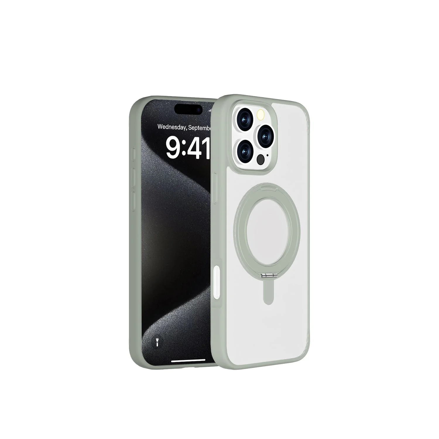 PROTECT  iPhone 16 Pro Fume Phone Case, Platinum, FMSIP16PPLT