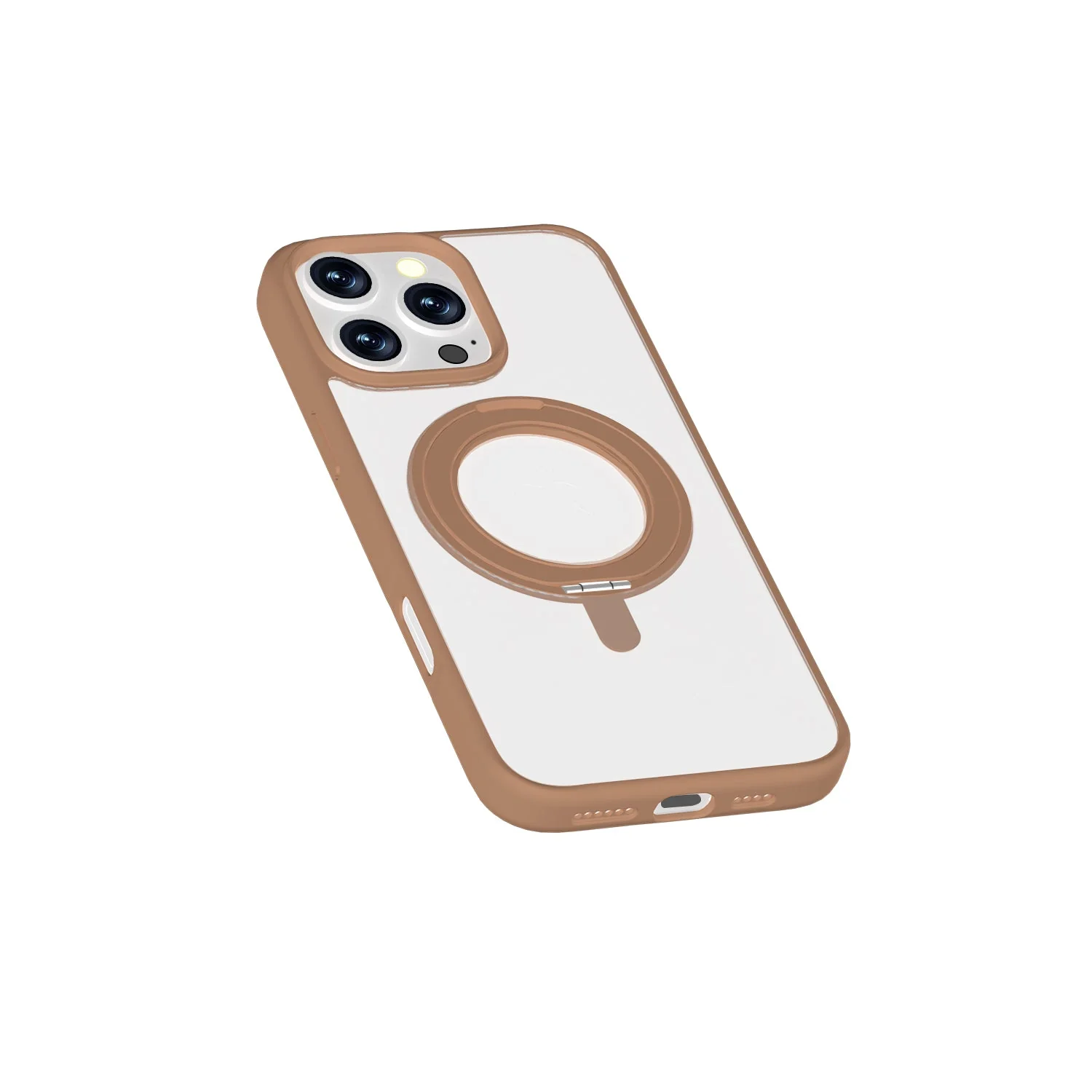 PROTECT iPhone 16 Pro Max Fume Phone Case, Magsafe, Brown, FMSIP16PMBRN - Image 3