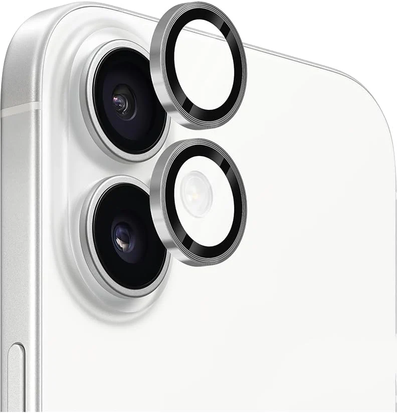 PROTECT  iPhone 16 Xzoom Lens Protector, Sapphire Glass, Alloy Material, Ultra Clear, Premium Finish, Clear, XIP16SLV