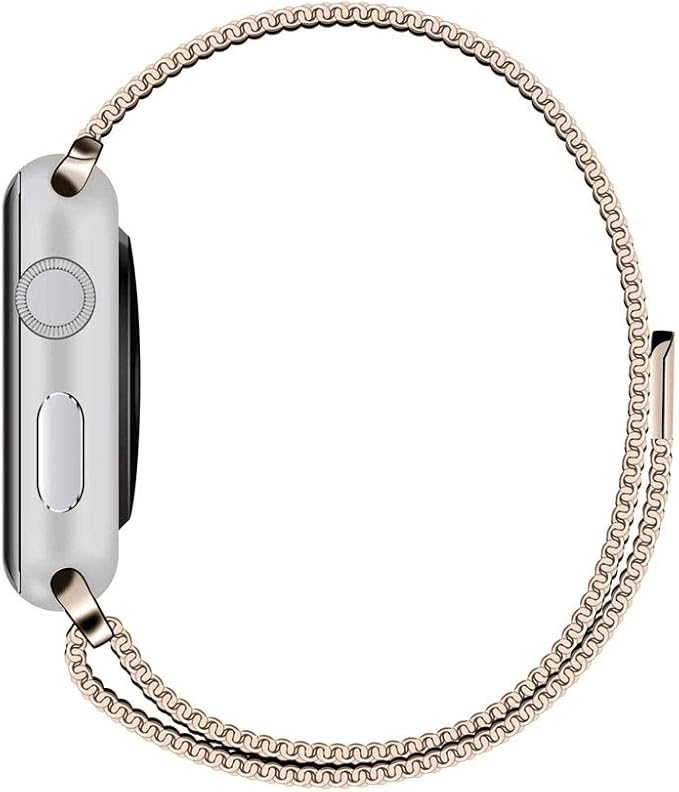 PROTECT Milanese Band Watch Strap, For Apple Watch, 38/40/41mm, Gold, MWS38GLD - Image 3