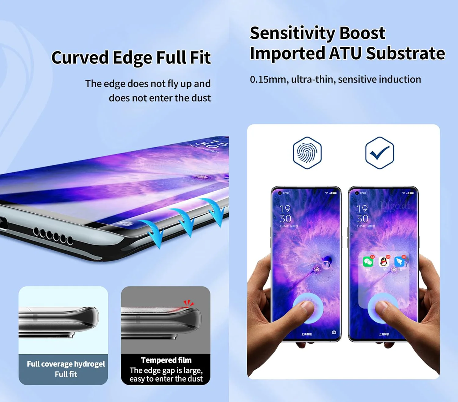 PROTECT  S25 Ultra HydroGel Screen Protector, Anti Scratch, Clear, HGSPS25U - Image 2