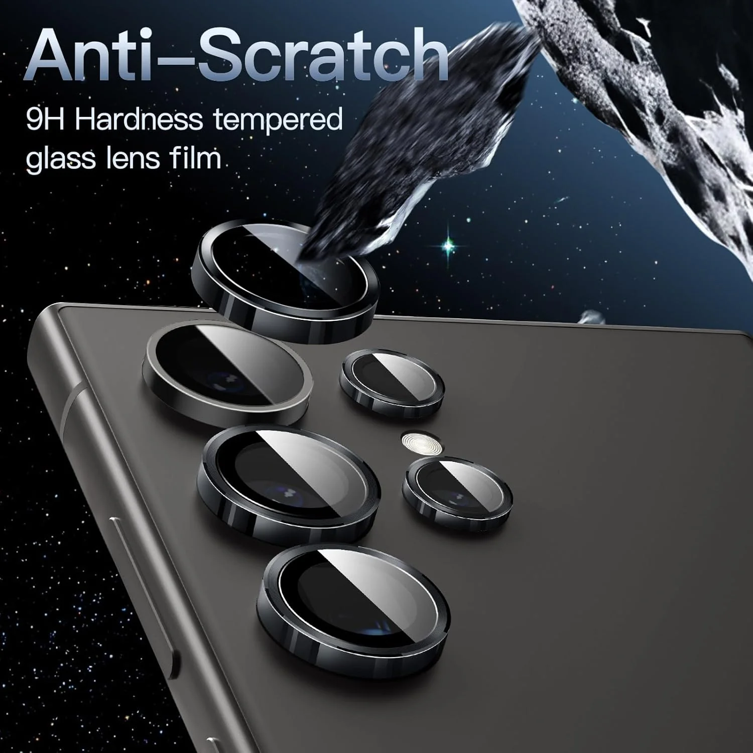 PROTECT  Samsung S24 Ultra Xzoom Lens Protector, Sapphire Glass, Alloy Material, Ultra Clear, Premium Finish, Black, XSMS24UBLK - Image 4