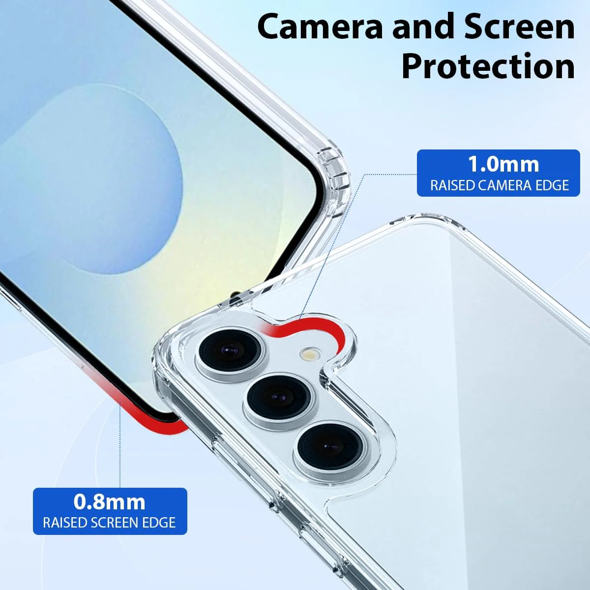 PROTECT Samsung S25 Lucid Phone Case, Anti Scratch, Transparent, Protective, Clear, LSAMS25 - Image 3