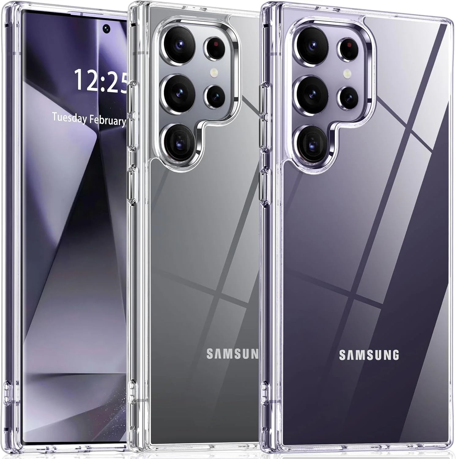 PROTECT Samsung S25 Ultra Lucid Phone Case, Anti Scratch, Transparent, Protective, Clear, LSAMS25U
