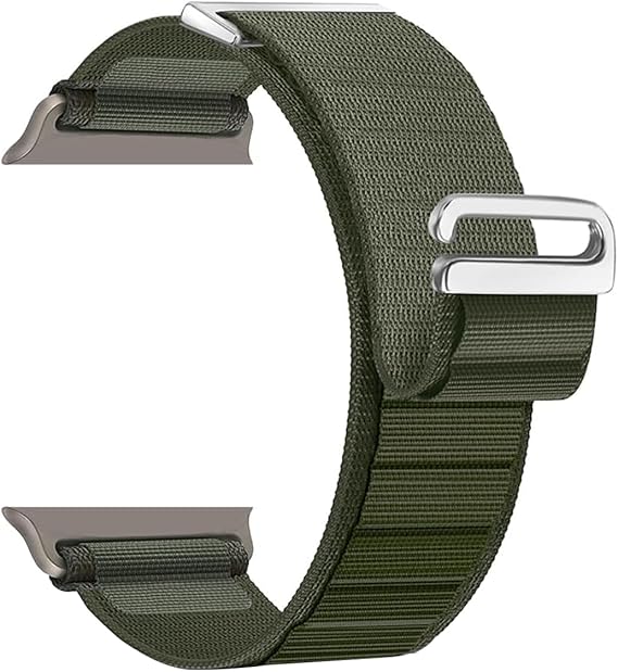 PROTECT  Ultra Band Watch Strap, For Apple Watch, 38/40/41mm, Premium fabric, Green, UWS41G