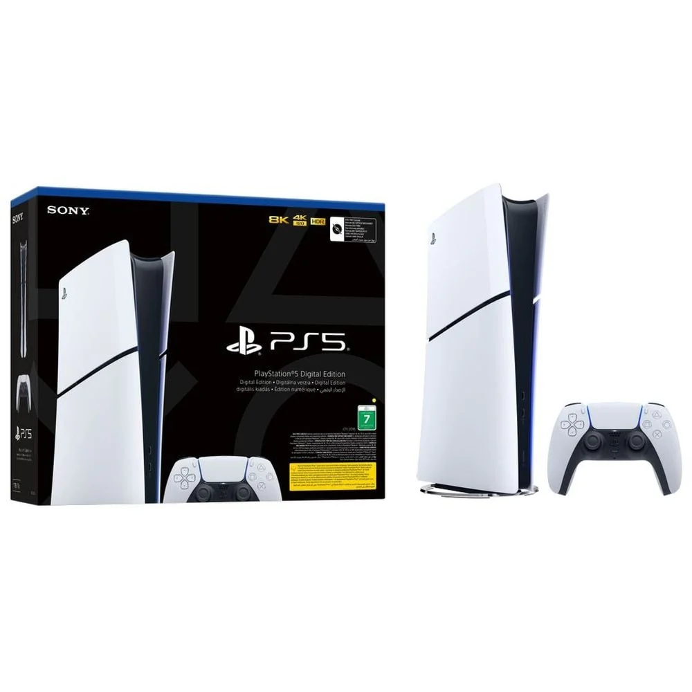 Sony PlayStation 5 UAE Slim Console White - Image 5