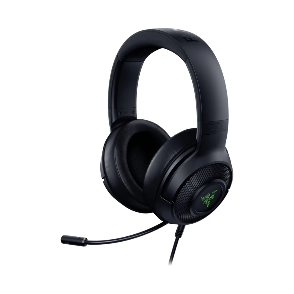 Razer Kraken V3 X Gaming Over-Ear Corded Headset Black - Image 6