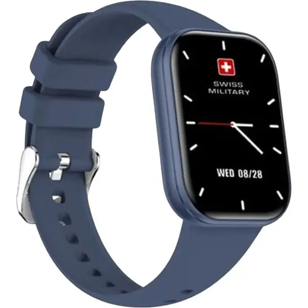 Rhine 3 Smartband with Calling Feature – Blue Silicon Strap - Image 2