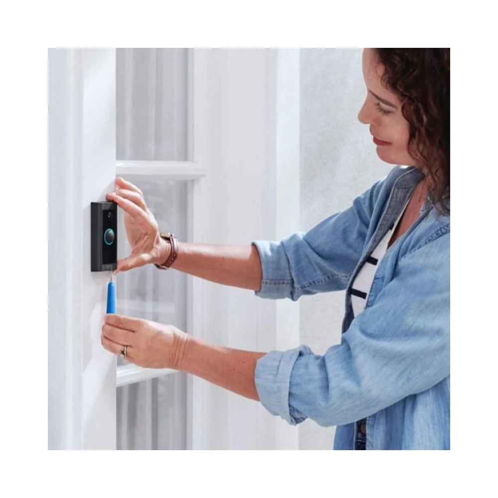 Ring 1080P Full HD Wired Video Doorbell Black - Image 3