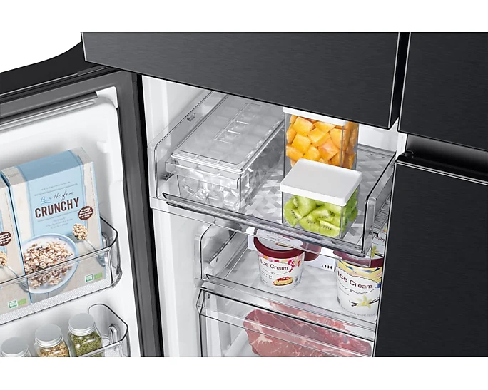 Samsung Bespoke T Style French Door Refrigerator, 602L, Black, RF65DG90BEB1AE - Image 5