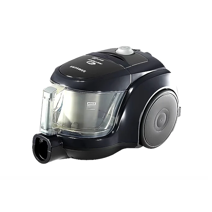 Samsung Canister Bagless 2000W Vacuum Cleaner with CycloneForce, HEPA Filter, Black