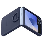 Samsung Flip6 Silicone Case with Ring DARK BLUE - Image 5