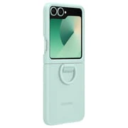 Samsung Flip6 Silicone Case with Ring Mint - Image 4