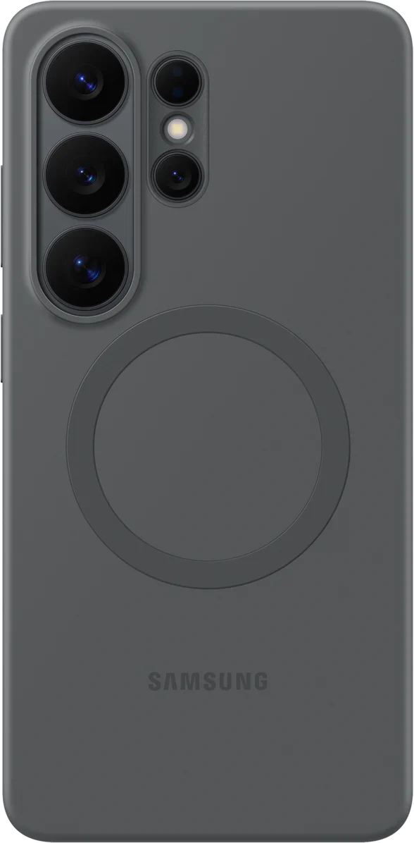 Samsung Galaxy S26 Ultra Silicone Magnetic Case Black