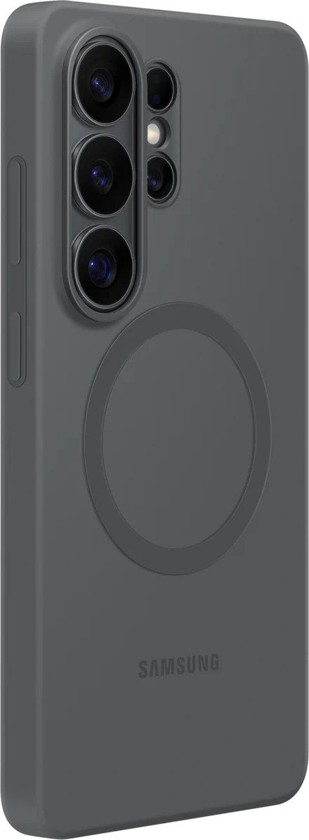 Samsung Galaxy S26 Ultra Silicone Magnetic Case Black - Image 2