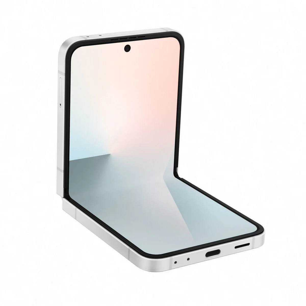 Samsung Galaxy Z Flip7 FE 5G Smartphone 8GB RAM, 256GB Storage, White [Online Exclusive Model] - Image 2
