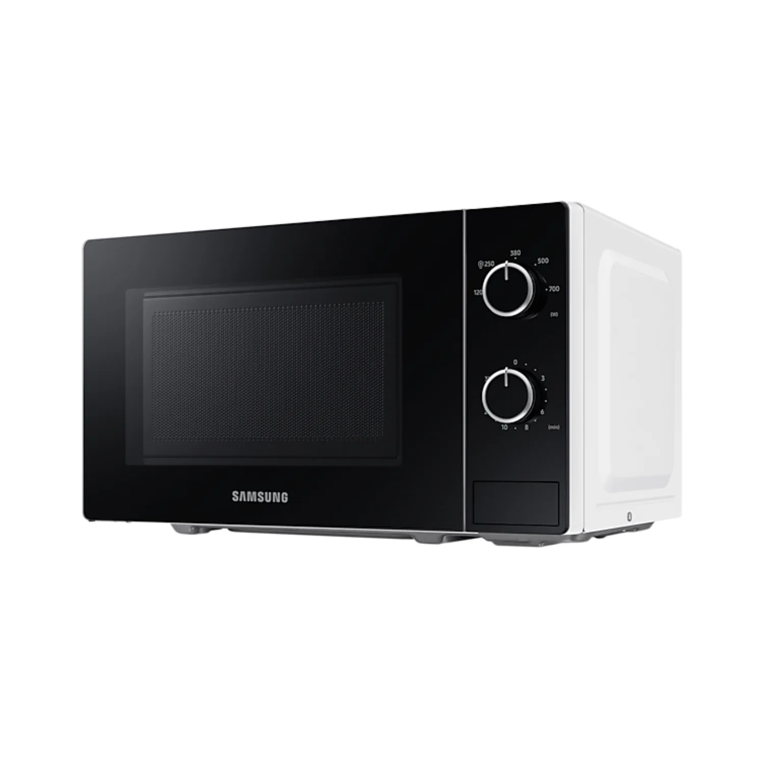 Samsung Solo Microwave Oven with Full Glass Door and LED Lighting, 20L, White - MS20A3010AH/SG - Image 3