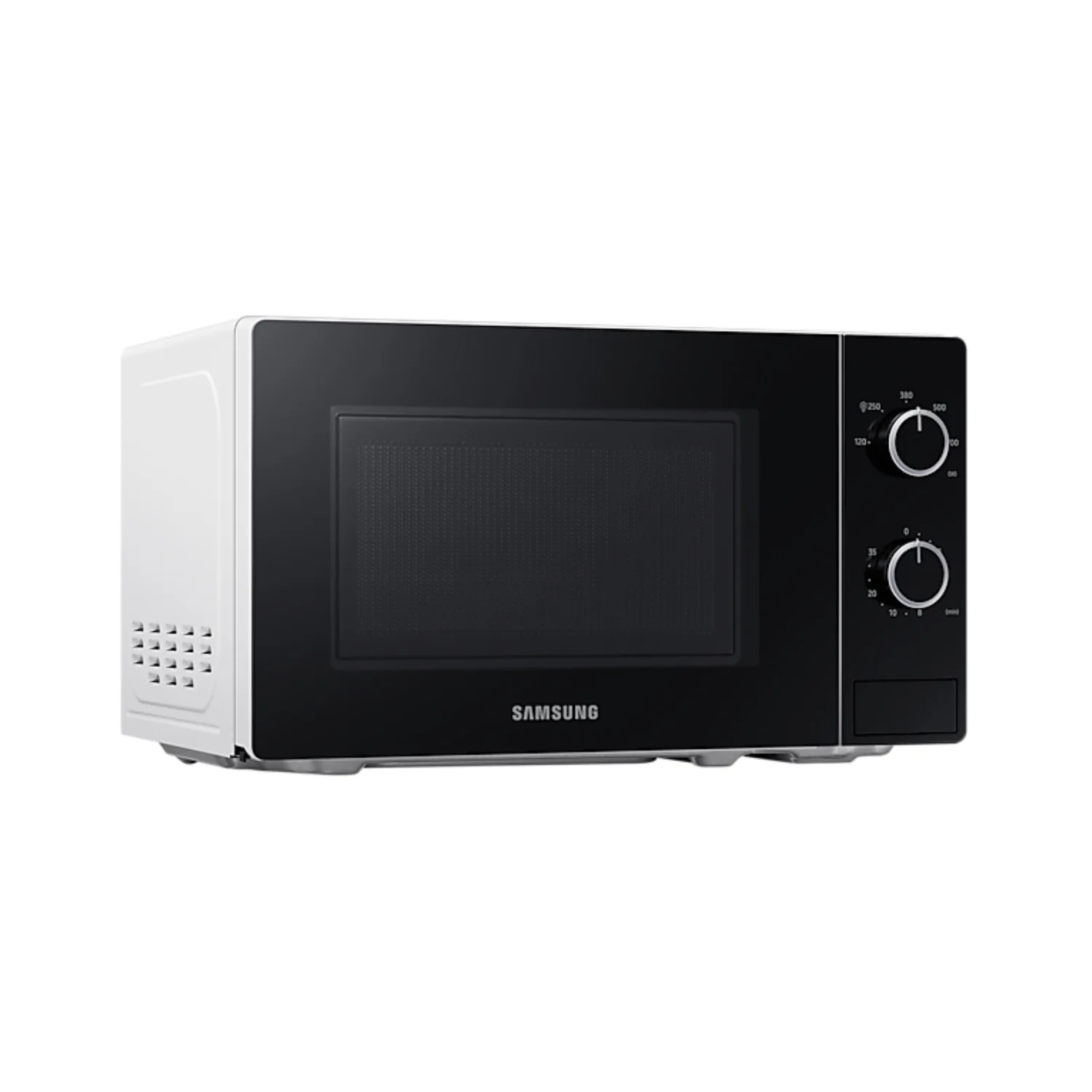Samsung Solo Microwave Oven with Full Glass Door and LED Lighting, 20L, White - MS20A3010AH/SG - Image 4