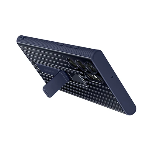 Samsung Protective Standing Cover for Galaxy S22 Ultra Navy - Image 7