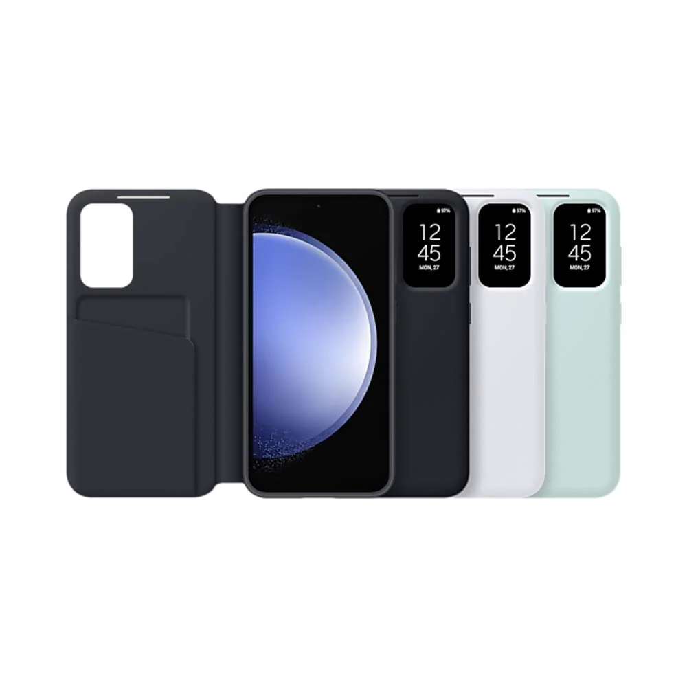 Samsung Galaxy S23 FE Smart View Wallet Case Black - Image 6