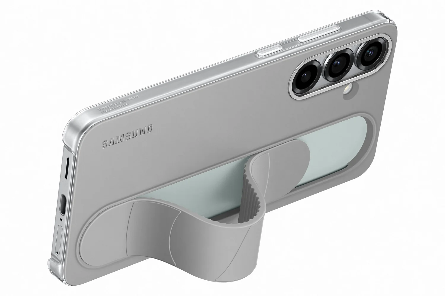 Samsung S25 Plus Standing Grip Case Gray, EF-GS936CJEGWW - Image 3