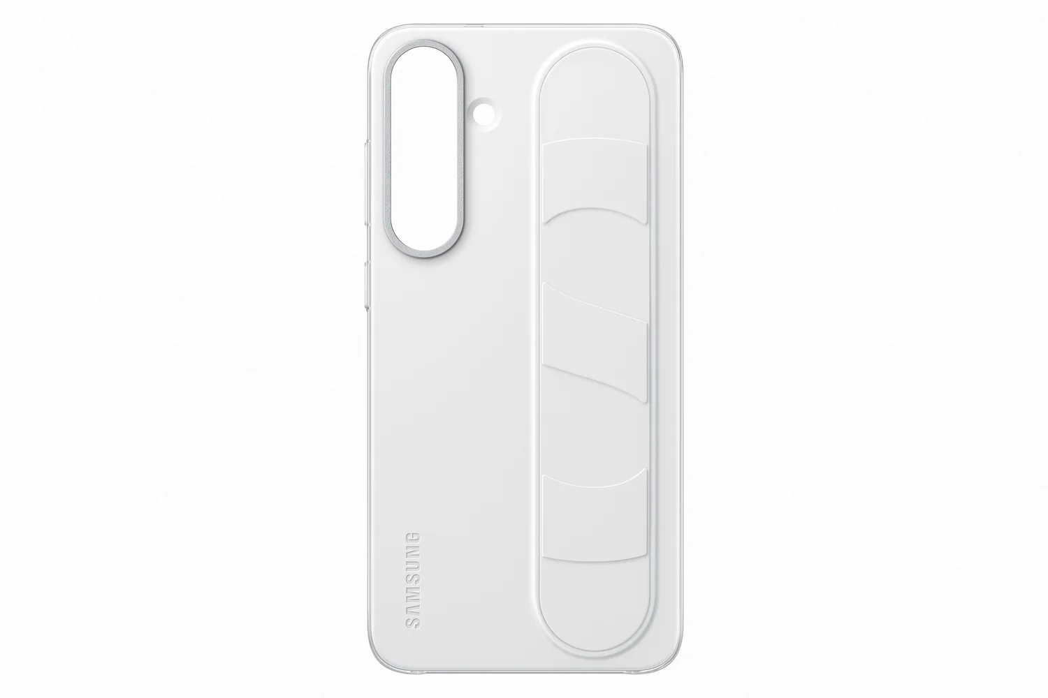 Samsung S25 Plus Standing Grip Case White, EF-GS936CWEGWW
