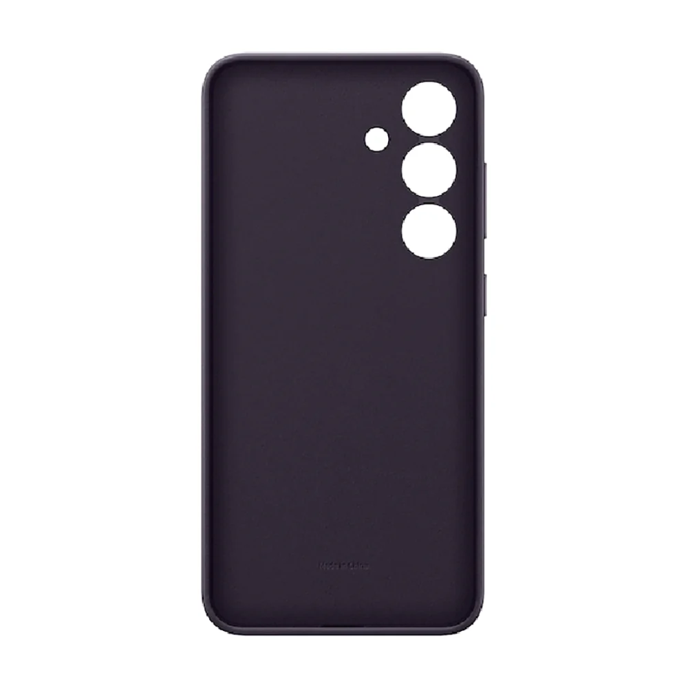 Samsung Vegan Leather Case for Galaxy S24 Dark Violet - Image 7