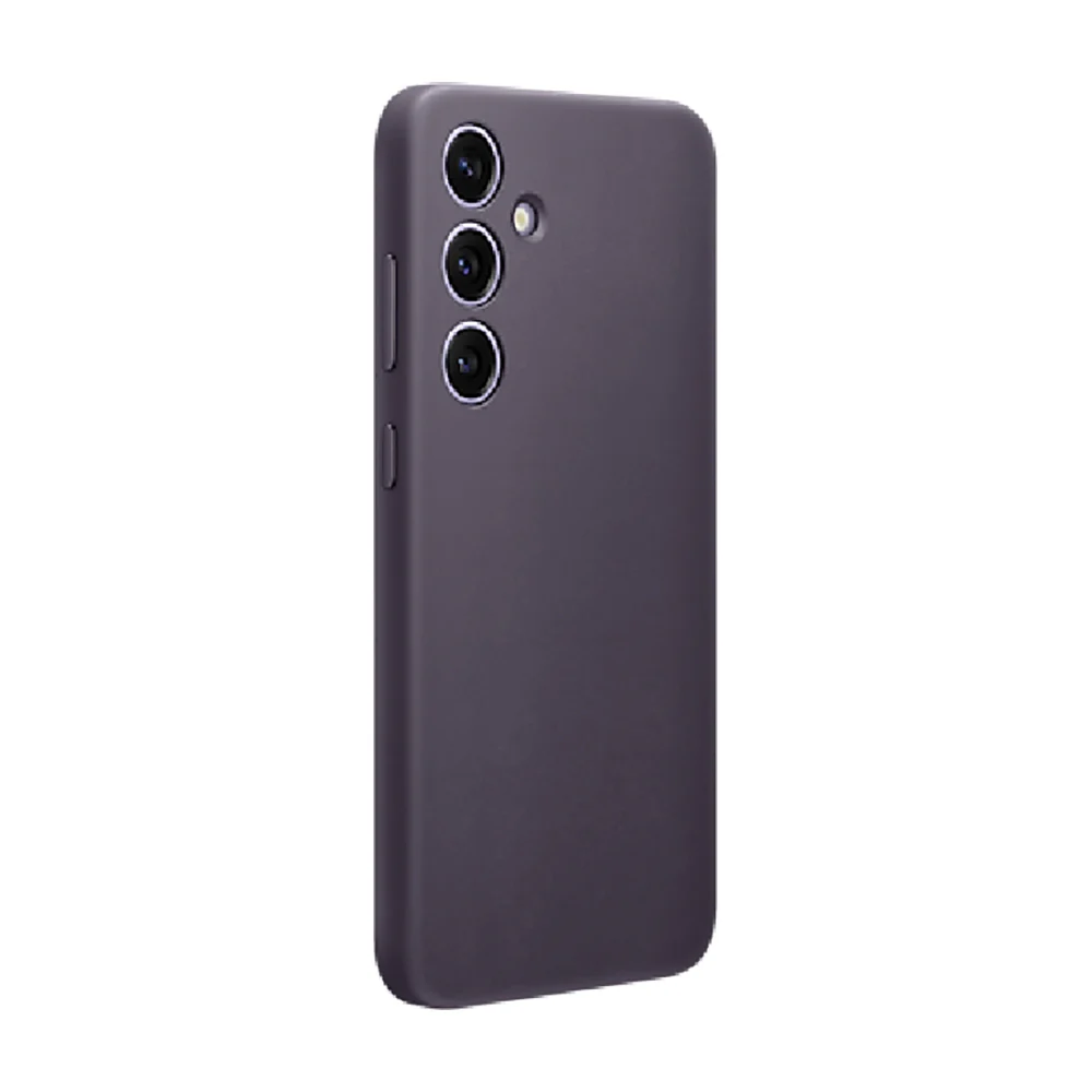 Samsung Vegan Leather Case Cover for Galaxy S24+ Violet - Image 5