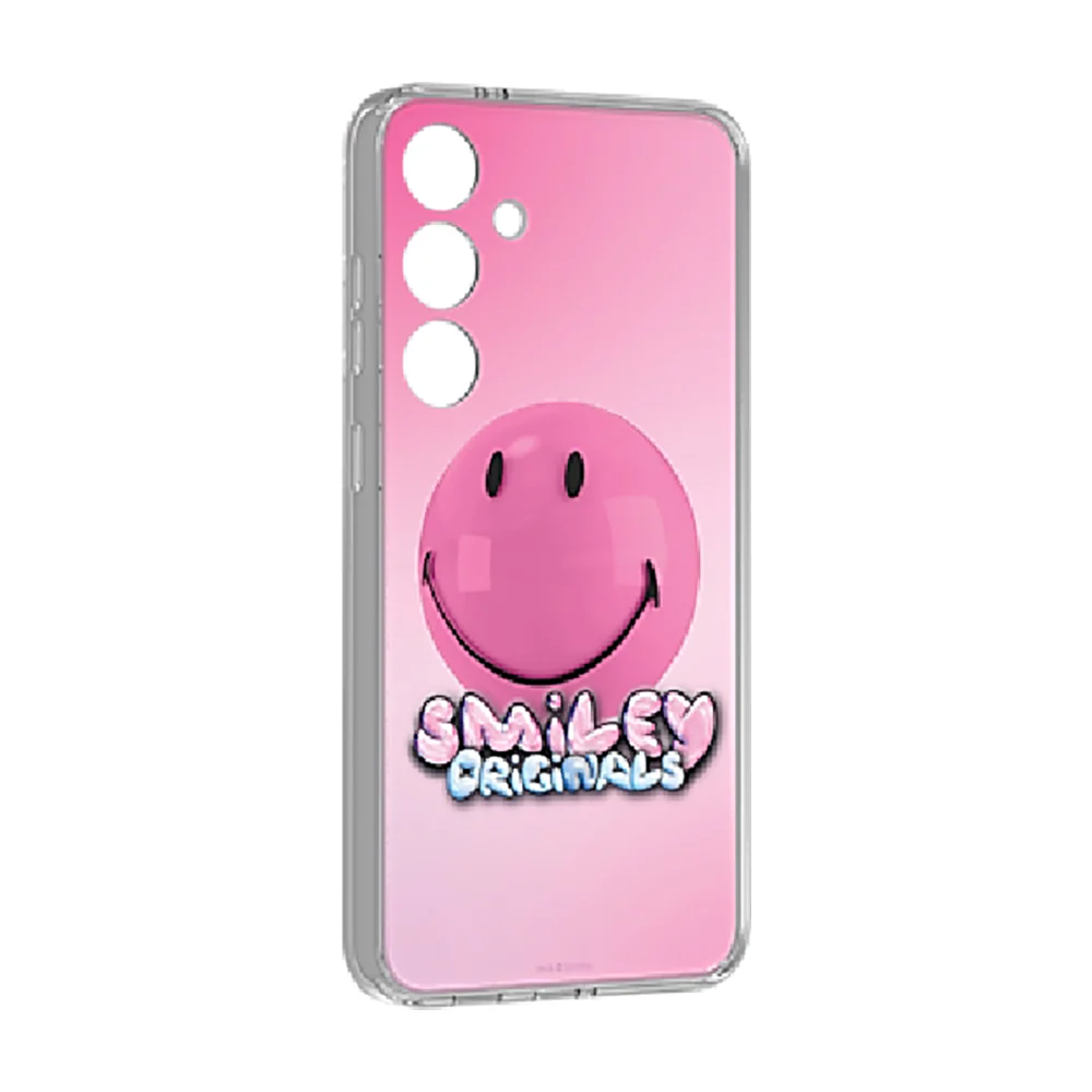 Samsung Smiley Flipsuit Card for Galaxy S24+Pink - Image 5
