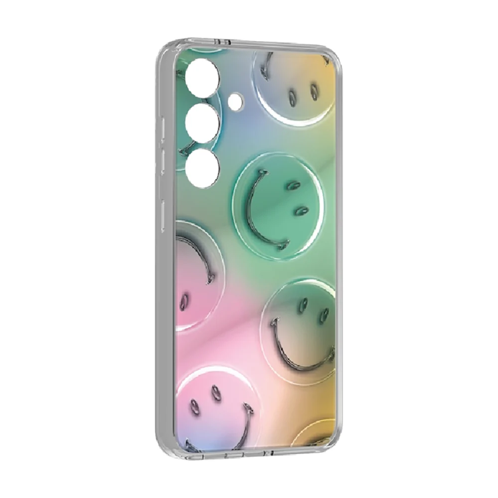Samsung Smiley Bubble Interactive Card for Galaxy S24 Green - Image 2